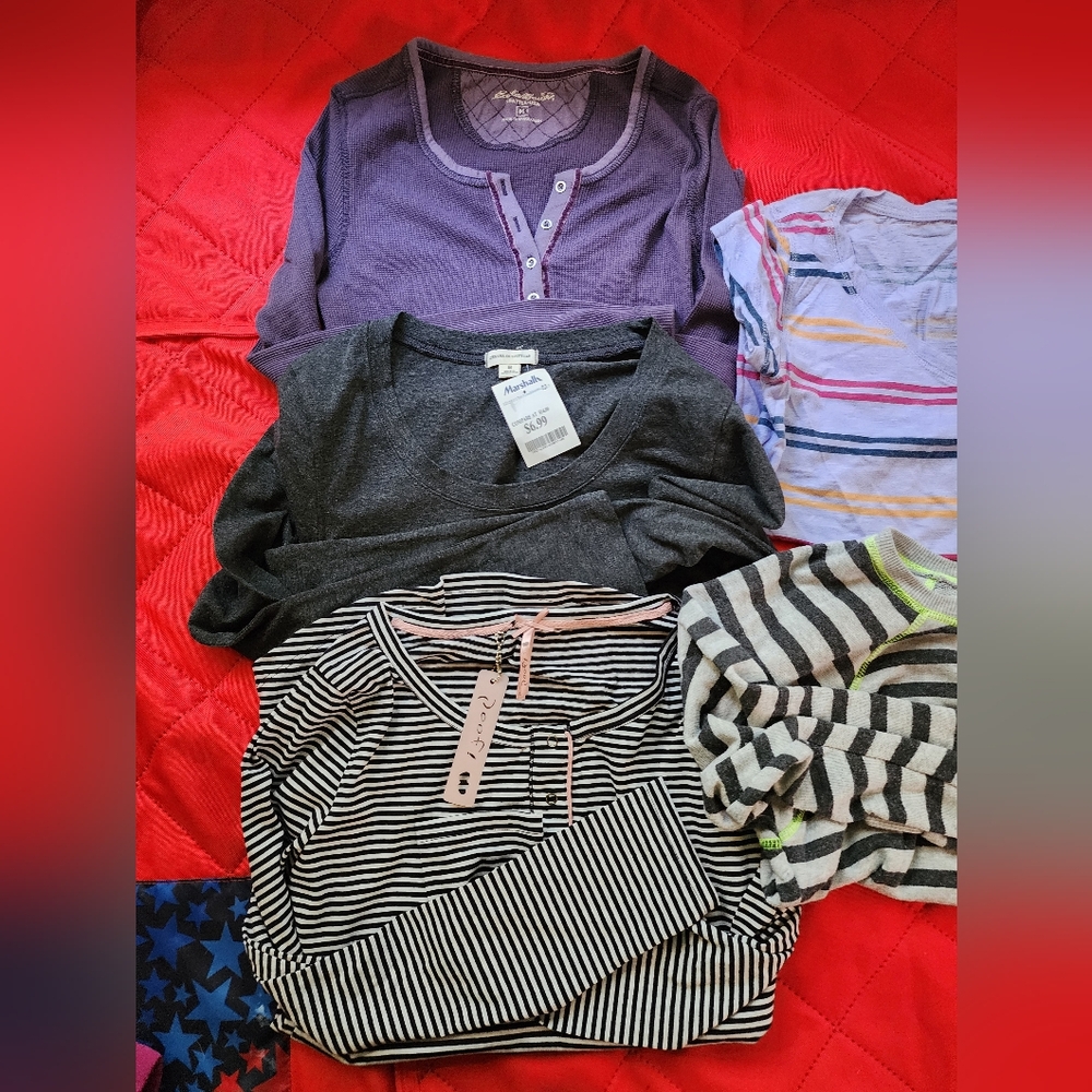 5 Shirts Size Medium